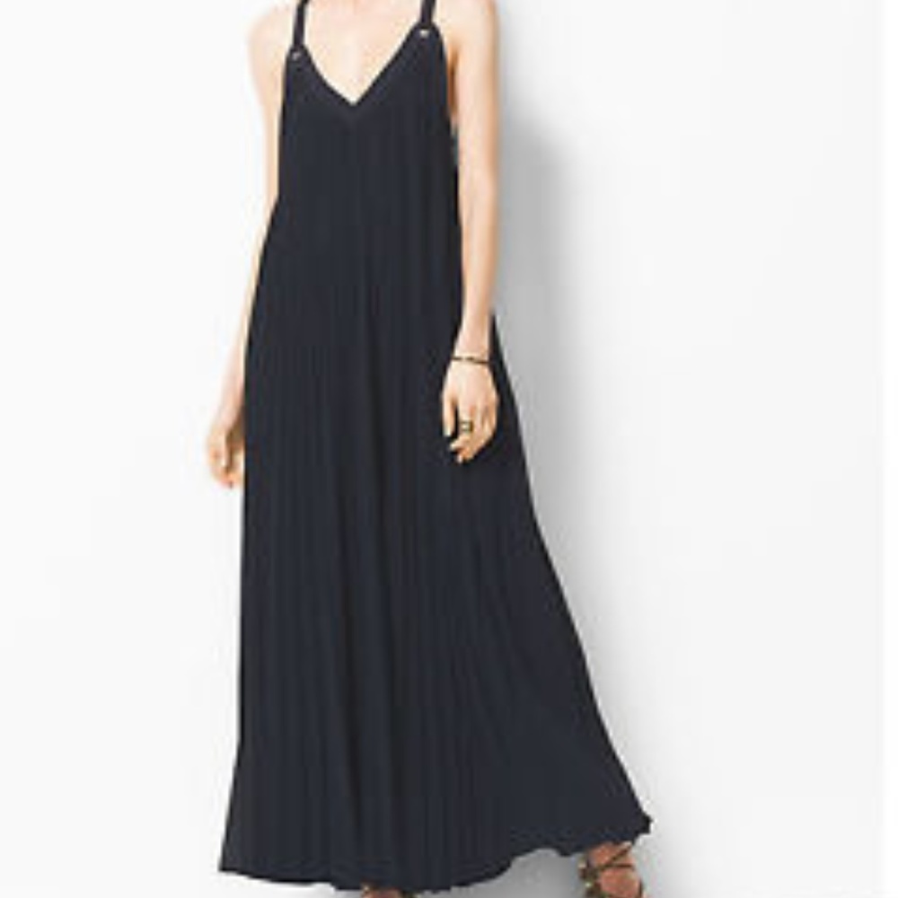 MK pleated summer maxi